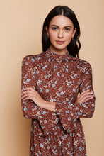 Load image into Gallery viewer, Molly Floral Dress - Brown