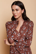 Load image into Gallery viewer, Molly Floral Dress - Brown