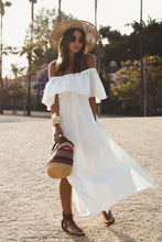 Load image into Gallery viewer, LOVELY PEPA Paros Off Shoulder Dress