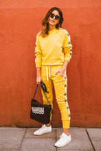 Load image into Gallery viewer, Track Star Sweatshirt - Vintage Yellow