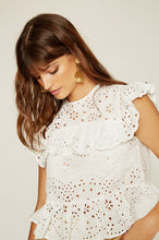 Load image into Gallery viewer, Brisbane Eyelet Top