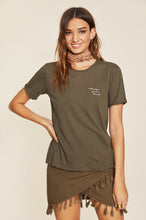 Load image into Gallery viewer, Lovely Pepa Collection | Change Your Luck Tee - Olive