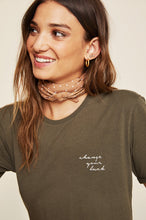 Load image into Gallery viewer, Lovely Pepa Collection | Change Your Luck Tee - Olive