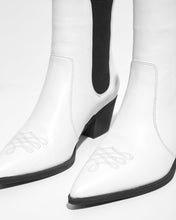 Load image into Gallery viewer, Roxy Western Boots - White